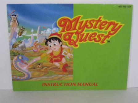 Mystery Quest - NES Manual